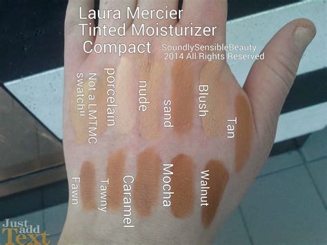 laura mercier tinted moisturiser swatches